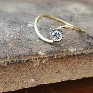 1kt Gold Diamond Ring